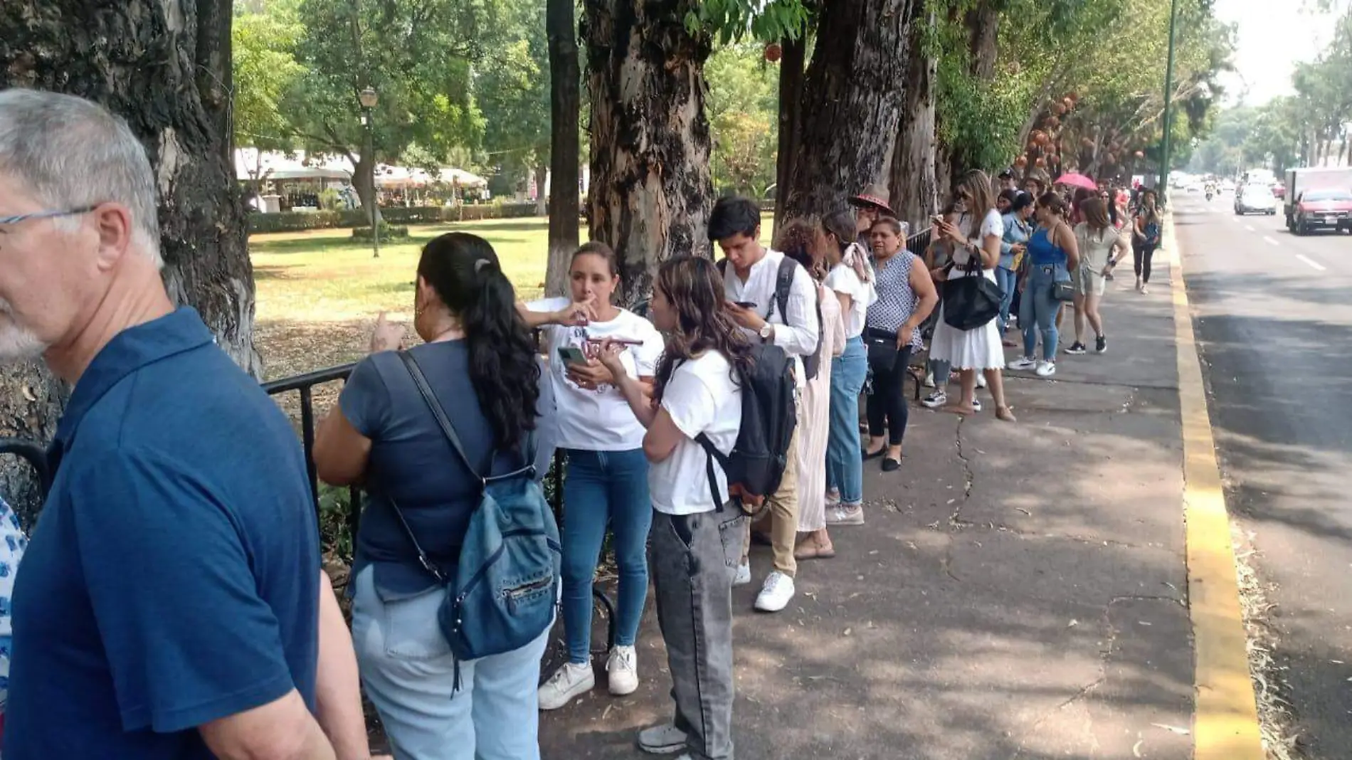 Fila para Alejandro Sanz